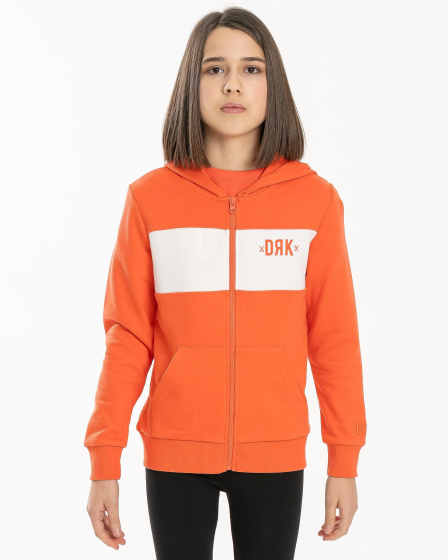 LEDA ZIPPED SWEATER GIRL